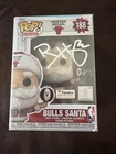 Ron Harper Autographed Funko Pop Santa Chicago Bulls Prime Time Certified