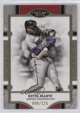 2024 Topps Tier One Tier 2 Gold Foil 8/125 Ketel Marte #25 4k8