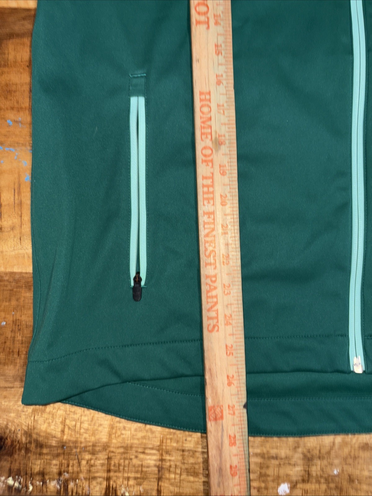 Masters Tech Men’s Performance Full Zip Golf Jacket W/ Stowable Hood Size Med