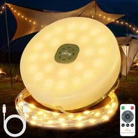 Ollny Camping Lichterkette Aufrollbar 10M