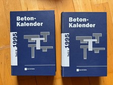 Beton-Kalender 1995 Teil 1 und 2 Top Zustand 