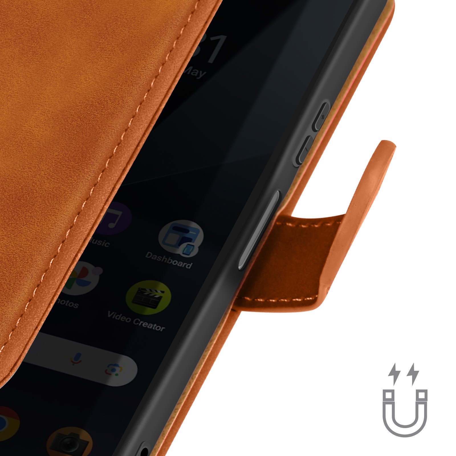 Coque Xperia 10 VI avec rangement carte et fonction support pour streaming - 4