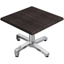 WBO | Jamaika Loungetisch | B:T:H 60 x 60 x 40 cm | Wenge / Aluminium | Zusat...
