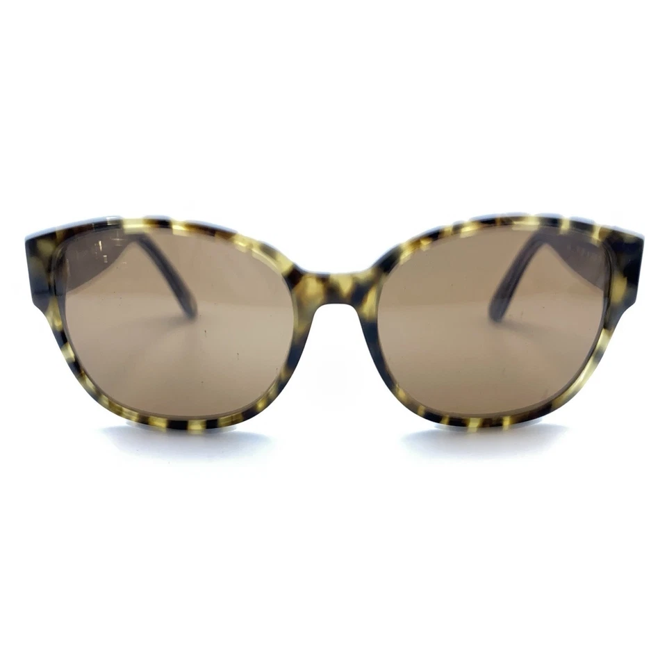 Gafas de sol Juicy Couture marrón azul tortuga rectangulares marcos 57-18 135 diseñador Foto 2 de 4