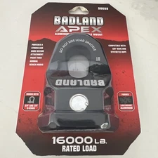 Badland Apex Aluminum Winch Shackle Mount 16000Lbs 58688 Powder Coat Finish New