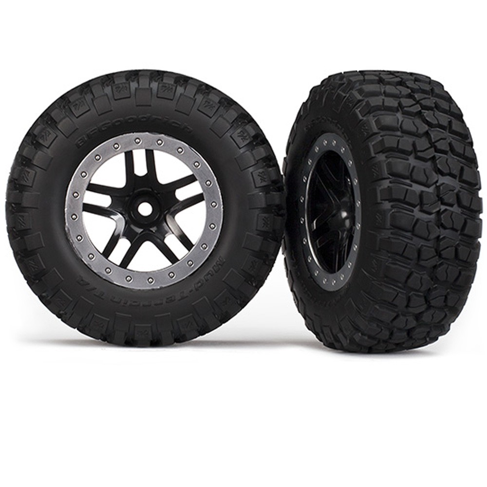 Traxxas 1/10 Slash 2WD VXL with BFGoodrich Tires and Black Split-Spoke Wheels