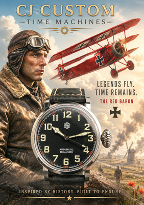 SAN MARTIN BIG PILOT WW1  WR10ATM