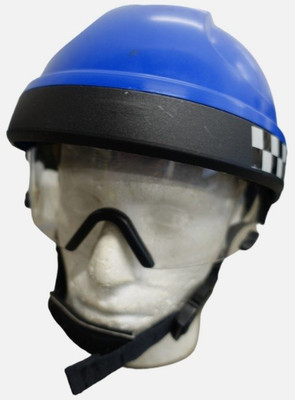 Helm Cromwell ER1 (3) blau SAR Helm mit Schiebevisier 53-63cm Sicherheit