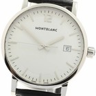 MONT BLANC 7093 Summit Date Quartz Men's _918450 Used