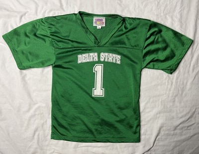 Cheer Kids Motion Wear Delta State Statesmen Football Jersey Kids Small Green