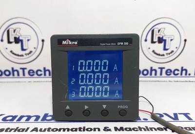 Mikro DPM 380 Digital Power Meter 90-415V 50/60Hz