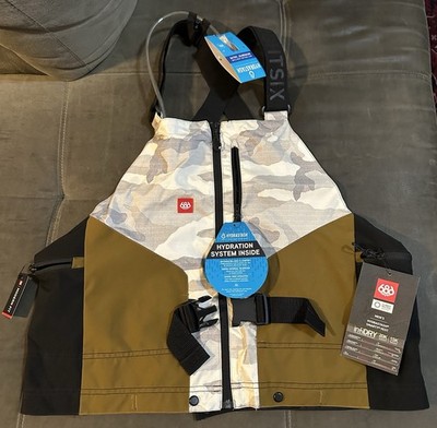 NWT 686 Hydrastash Smarty Vest Ski Trek Backcountry Hydration Sport Survival S