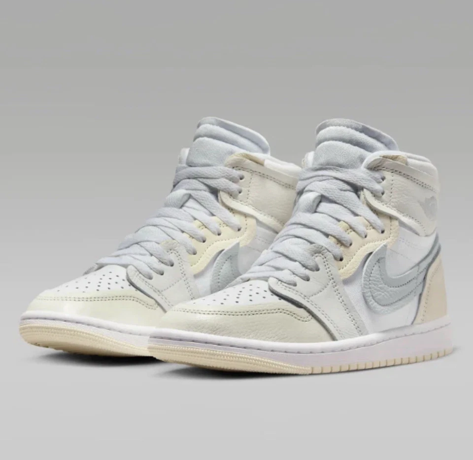 Nike Air Jordan 1 High Method of Make 'Coconut Milk' Women Size 7 'NEW IN BOX' - Image 3 of 4