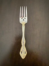 NEW Golden Michelangelo Salad Fork   18/10 STAINLESS  FREE SHP USA Only