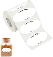300 Pcs Labels for Mason Jars Food Storage Labels Canning Labels Jelly Jam