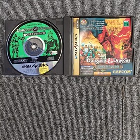 CAPCOM Dungeons & Dragons Collection Sega Saturn software