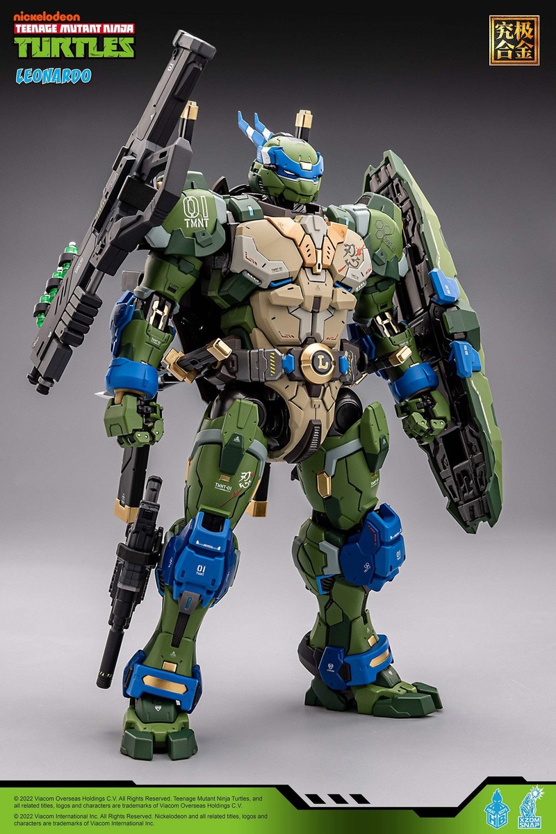 セール　Heatboys Mecha チバ　合金可動フィギュア Heatboys TMNT HB0012 Leonardo Mecha | eBay