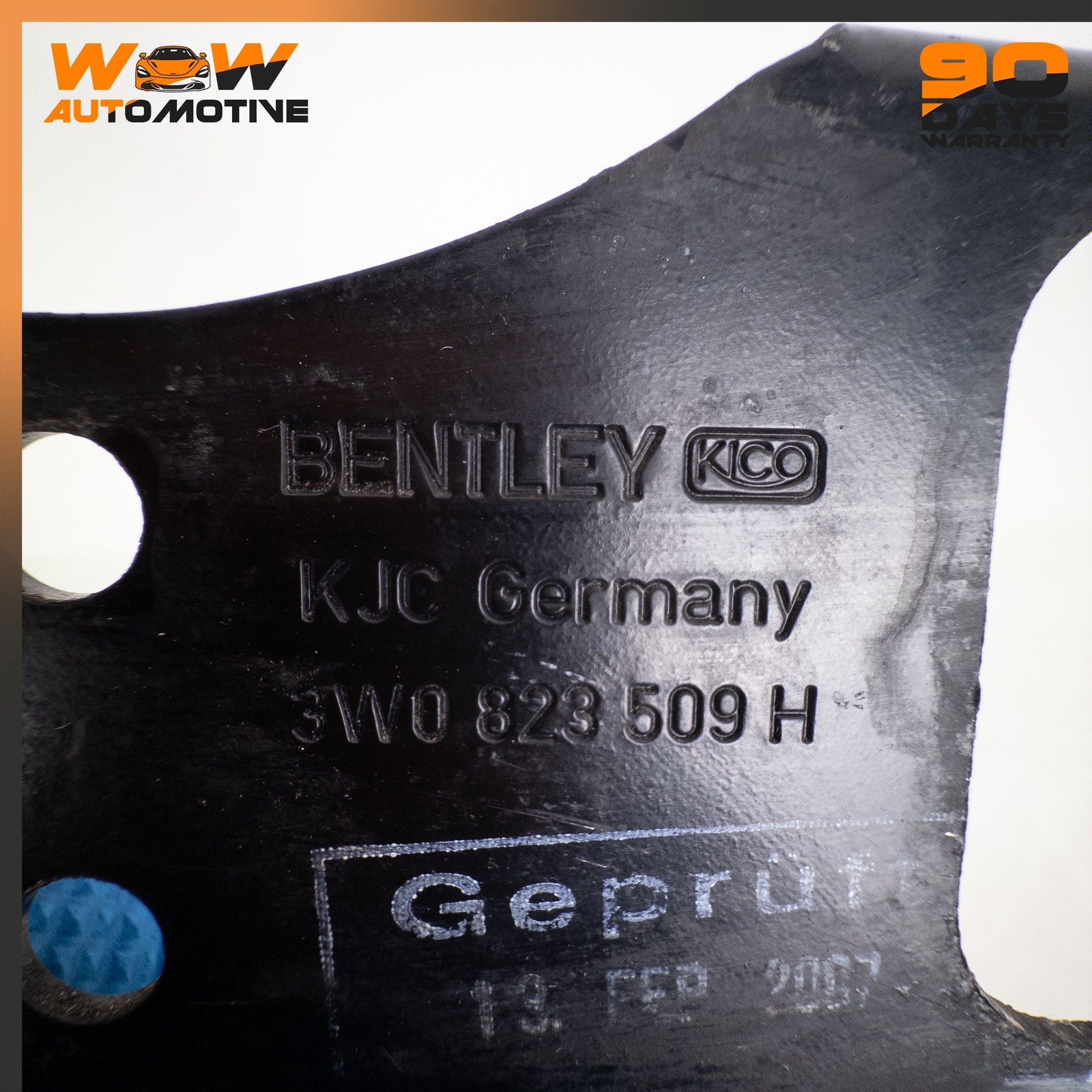 04-13 BENTLEY CONTINENTAL GTC FRONT HOOD BONNET LOCK LATCH SWITCH BLACK OEM