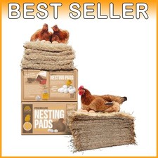 Sustainable Hen Nesting Pads, 13x13, 10 Pack