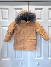 Kids Columbia boundary Bay Down/ Faux Fur. Omniheat outgrown. Used. Xxs 4/5 