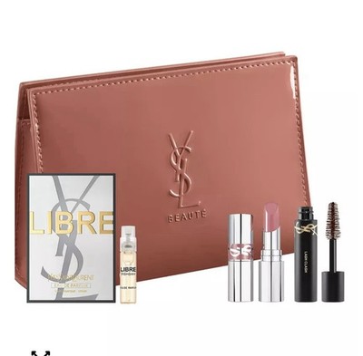YSL Beauty 4 Pc Travel Size Gift Set New & Sealed Package