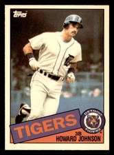 1985 Topps #192 Howard Johnson Collector's Edition (Tiffany)