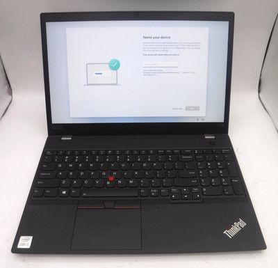 Lenovo ThinkPad T15 Gen 1 i5-10210U 1.6GHz 16GB RAM 15 in 256GB NVMe Win 11 Pro