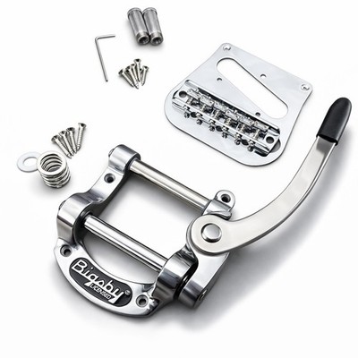 Bigsby B50 Licensed Vibrato + GTI Telecaster Style Conversion Kit   Chrome