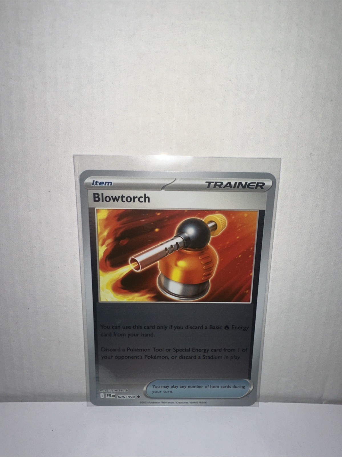 Blowtorch 086/094 Me02: Phantasmal Flames Reverse Holo