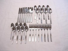 HAMPTON SILVERSMITHS FLARE STAINLESS FLATWARE...