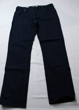 Banana Republic Men's Slim Fit Mid Rise Traveler Pants LB3 Navy Blue Size 34x32