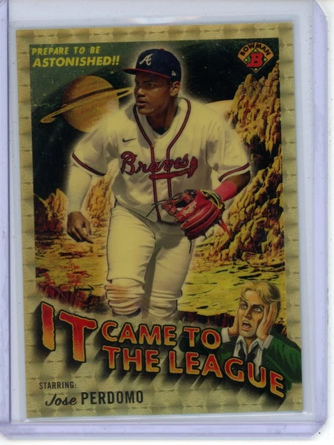 2024 Bowman Chrome Jose Perdomo It Came to the League 1/1 Superfractor