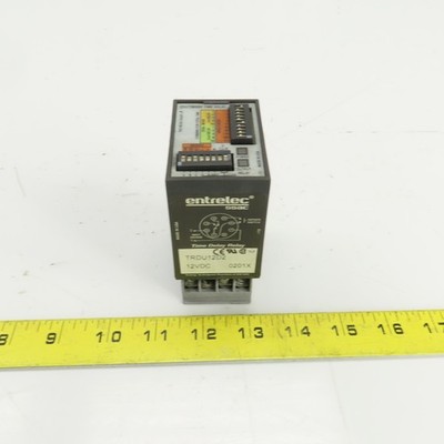Entrelec TRDU12D2 SSAC Mehrmodus Zeitverzögerungsrelais 12VDC 0201X Mit Sockel