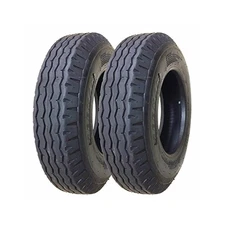Highway Trailer Tires 8,14.5, 14 Ply, Load Range G, 68mph, Durable Set of 2