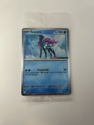 Pokemon Suicune 026/094 EB Games Exclusive Stamped Promo Card Phantasmal Flames