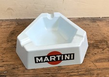  Vintage 70er Jahre Martini Pub Aschenbecher von V.I.P. Permaware England Melamin Hausbar
