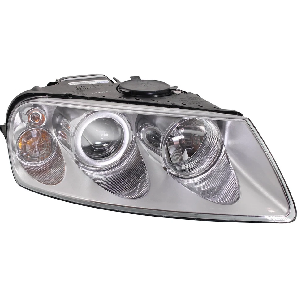 Headlight Set For 2004-2007 Volkswagen Touareg Left and Right with Bulb Halogen - Image 3 of 4