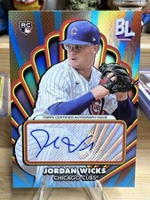 Jordan Wicks (RC) Opening Act Auto 2024 Topps Big League #OAA-JWI