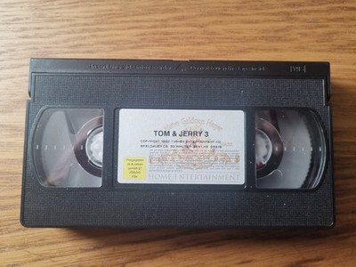 Tom & Jerry 3 VHS MGM/UA 53919 nur Kassette ohne Cover Hülle D4