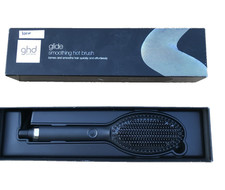 ghd Glide Professional Hot Brush Black Hair Styling Ceramic Smoothing Styler