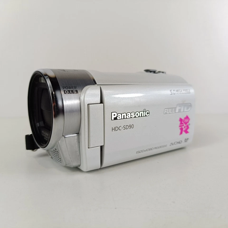 Panasonic HDC-SD90 Full HD Camcorder london Olympics Limited Edition White - Image 2 of 4