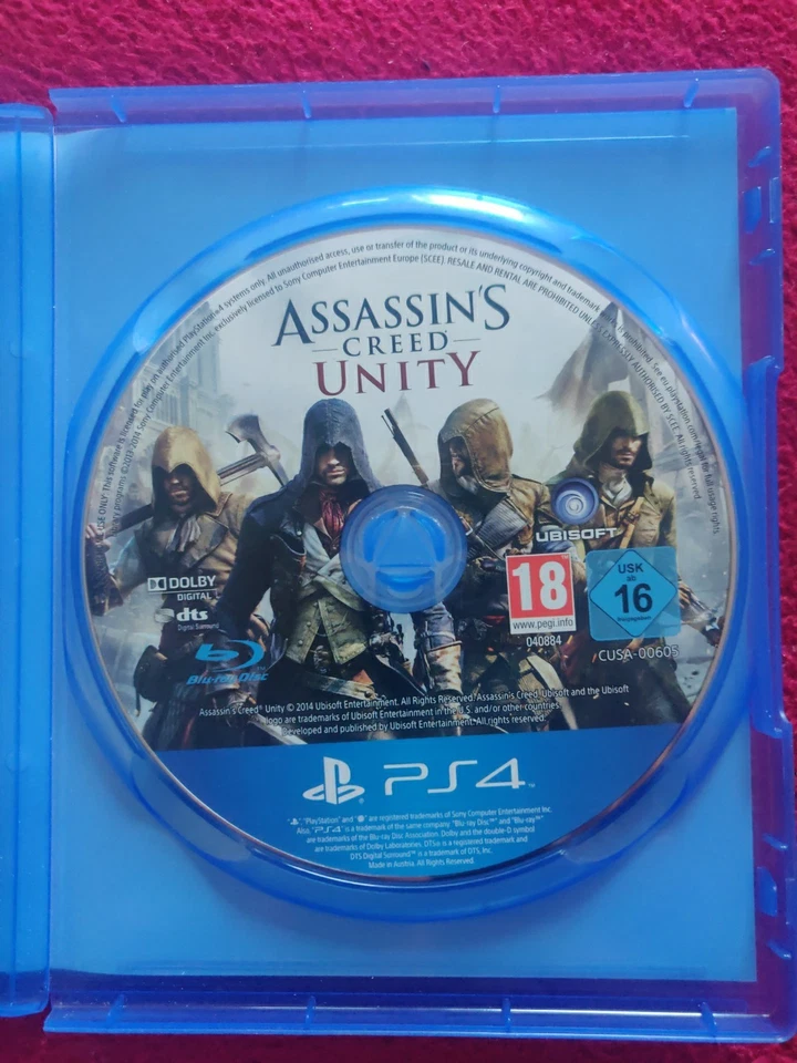 Playstation 4 Ps4 Assassin's Creed Unity Italiano - Immagine 3 di 4