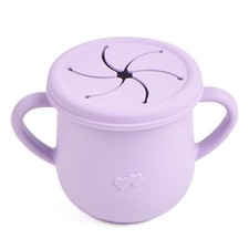 Edible Silicon Children's Snack Cup No-spill Cup