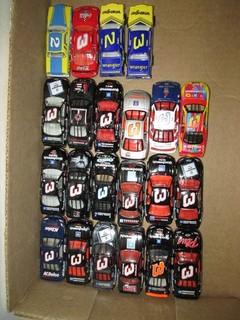 1 Lot of 22 Die Cast Dale Earnhardt NASCAR Cars 1:64 Scale