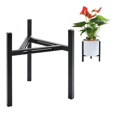 Adjustable Metal Plant Stand Indoor Outdoor , Heavy Duty pot holders with Rus...