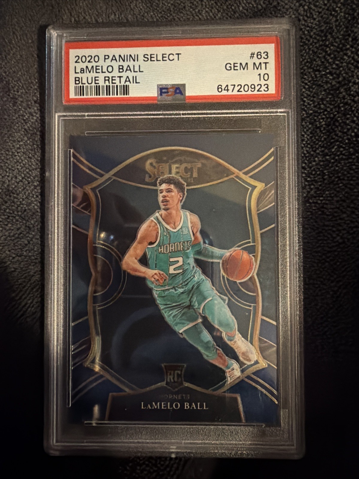 2020-21 Panini Select - Concourse LaMelo Ball #63 Blue (RC)