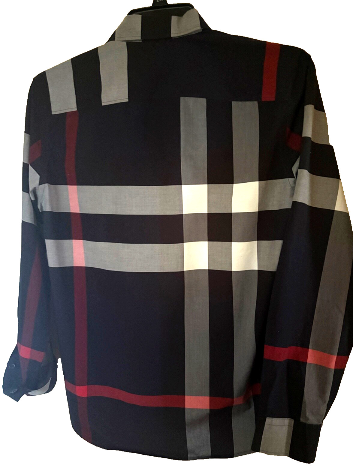 BURBERRY MEN'S MULTICOLOR NOVA PATTERN COTTON BLE… - image 10