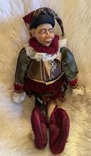 28  Large Katherine's Collection Wayne Kleski Jester Doll