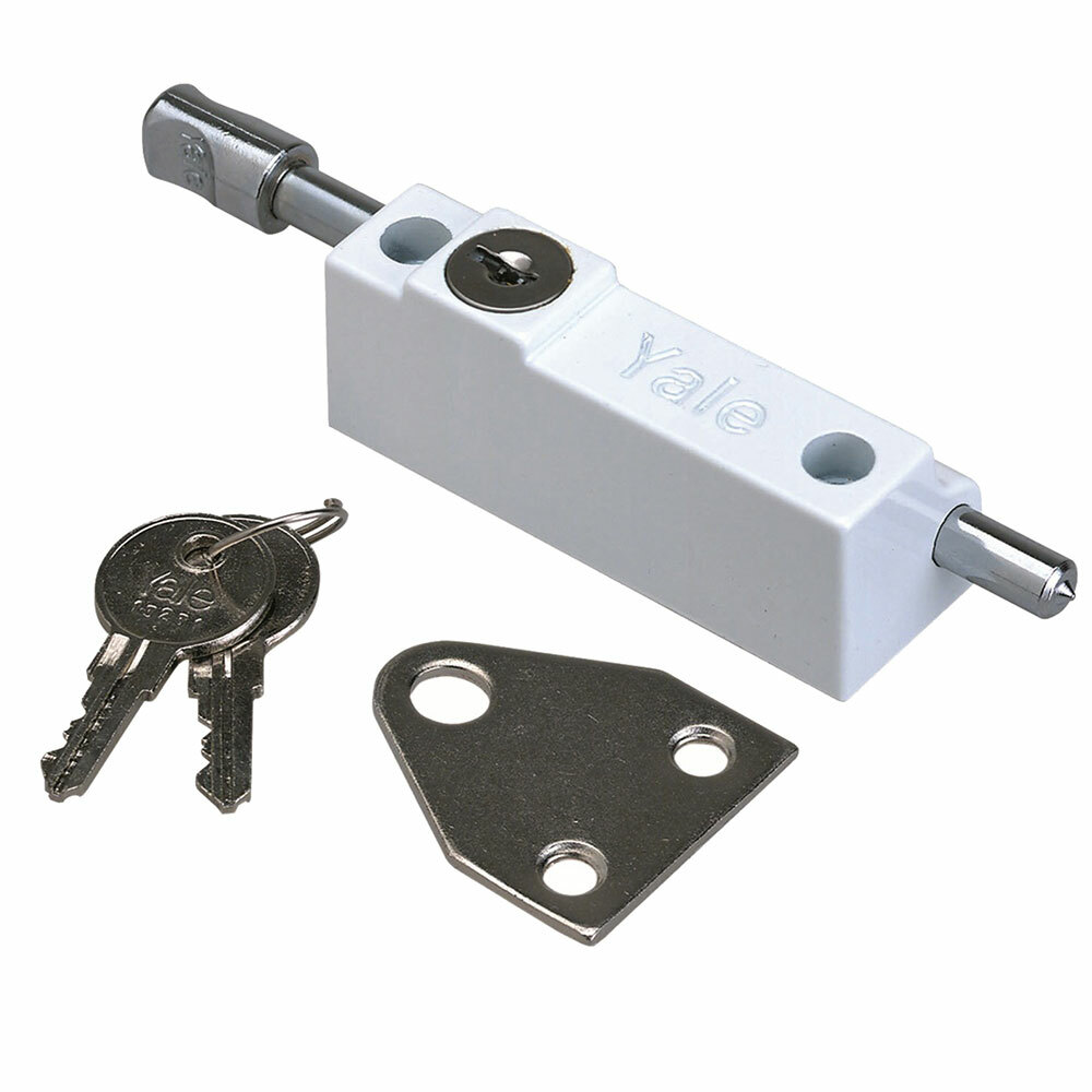 Yale P124 Multi-Purpose Door Bolt White (P-124-WE)