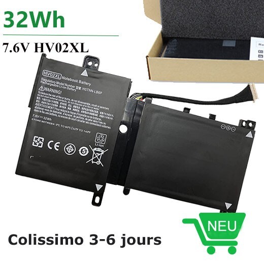 Batterie HV02XL pour HP Pavilion x360 11-K afin de travailler partout sans chargeur